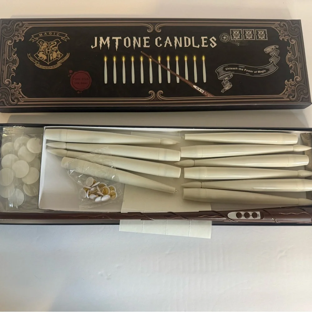 Magic‎ Candles - Black and Gold
